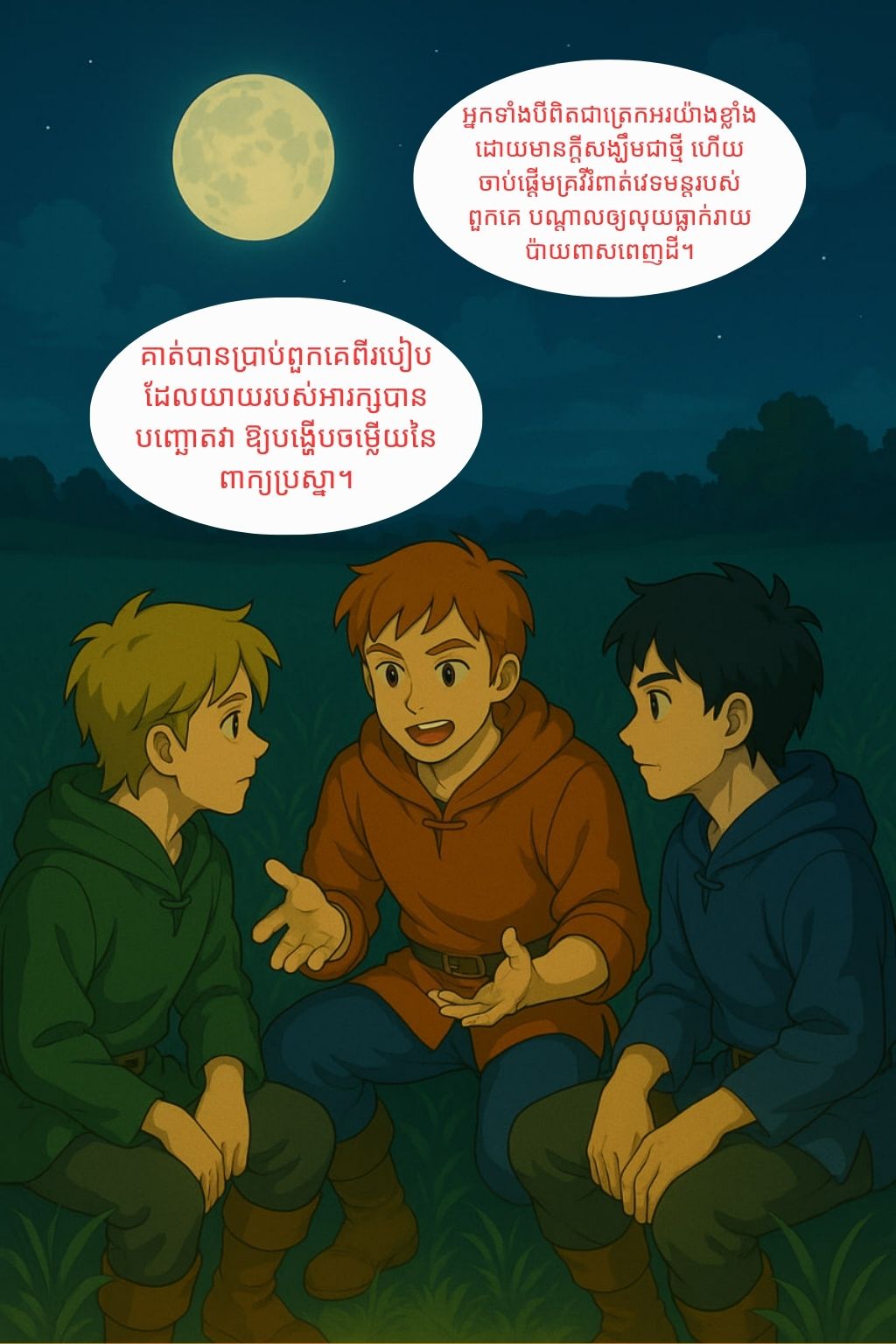 អារក្ស និងទាហានបីនាក់: oneshot